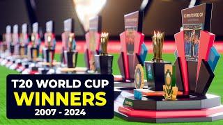 T20 World Cup Winners List From 2007 to 2024