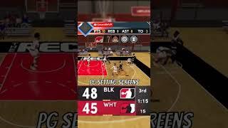 PG Setting SCREENS In NBA 2K22 NECT GEN #shorts #eman4mvp #nba2k