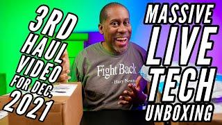 3rd Weekly Haul Video Dec 2021 Massive Live Tech Unboxing TodayIFeelLike TIFL