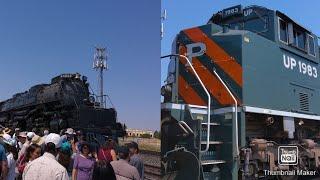 UP 4014 big boy display in Union Pacific J.R. Davis Yard in Roseville, CA. (Ft UP 1983)