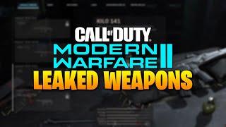 Modern Warfare II Weapons List LEAKED? (MW2 2022)