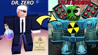 I Tried To Stop DOCTOR ZERO And This Happened!! - Roblox Field Trip Z Final Ending