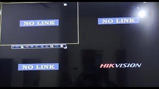 Hikvision cameras no link | Hikvision NVR DHCP or Static IP address | Hikvision NVR no link problem