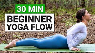 30 Min Beginner Yoga Flow | Foundational Yoga For Beginners