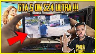 GTA 5 ON ANDROID S24 ULTRA FINALLY HERE | GTA 5 MOBILE WITH MOBOX EMU - LEGIT GTA 5 ON ANDROID 