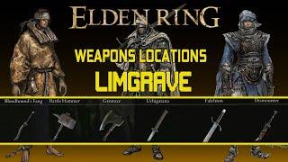 ELDEN RING Weapons Locations Guide - Limgrave Region  (30 Weapons)