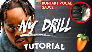 COOKING UP AN ORCHESTRAL NY DRILL BEAT (NY Drill Tutorial - FL Studio)