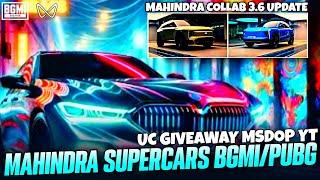 BGMI 3.6 update Mahindra Supercars MAHINDRA X BGMI/PUBG Next Supercars bgmi Pubg 3.6 #bgmi #pubg