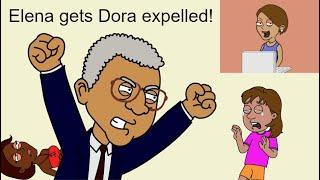 Elena makes a clone of Dora/Makes it beat up Mrs. Christina/Gets Dora expelled/Punishment Day
