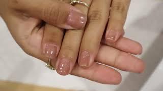 How to do your OWN GEL NAILS | At home manicure 