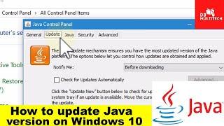 How to update Java version on Windows 10 | java update kaise kare