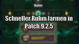 Schneller Ruhm farmen in Patch 9.2.5! Neues Catch-Up-Item, mehr Drops! [World of Warcraft]