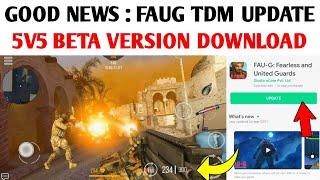 FAUG TDM BETA VERSION DOWNLOAD | FAUG TDM BETA UPDATE | FAUG TDM UPDATE | FAUG GAME LATEST NEWS