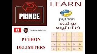 PYTHON DELIMITERS