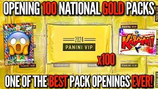 I OPENED 100 PANINI NATIONAL VIP GOLD PACKS FOR ONE OF THE BEST PACK OPENINGS EVER (INSANE HITS)! 