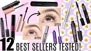 SEPHORA BEST SELLERS MASCARAS TESTED || Best & Worst || Reviews + Close Ups!!