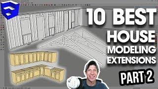 Top 10 House Modeling Extensions for SketchUp - Part 2