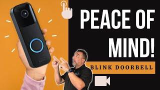 Blink Video Doorbell With Two-way audio & HD video