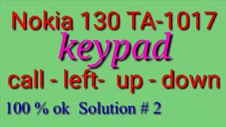 Nokia 130 TA-1017 keypad Solution | apna solution