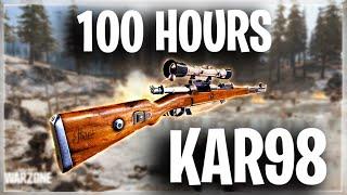 What 100 HOURS of KAR98 Experience Looks Like in Warzone!