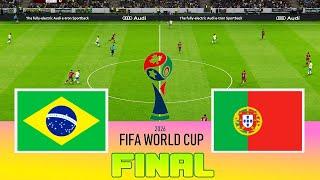 BRAZIL vs PORTUGAL - Final FIFA World Cup 2026 | Full Match All Goals | Football Match