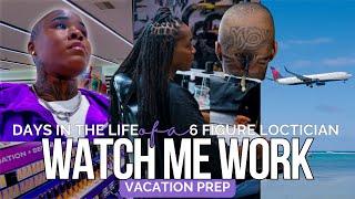 Watch Me Retwist | My Arch Nemesis Stopped Me?!? | Jamaica Prep | DITL of a 6 Figure Locitican