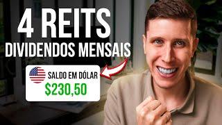 TOP REITs que pagam dividendos todos OS MESES! (2024)