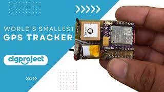 Arduino Based World's Smallest GPS Tracker