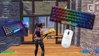 HyperX Alloy Origins 60 Fortnite ASMRKeyboard Sounds 240 FPS Smooth 4K⭐