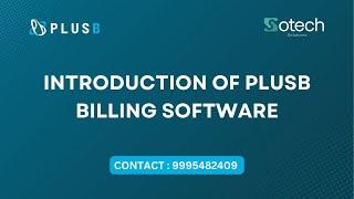 Introducing the ultimate billing software - PLUSB - plusb malayalam