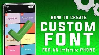 How to add a custom font to Infinix Device