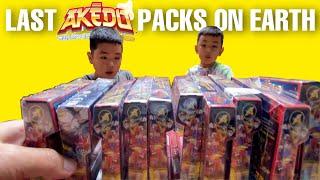 Opening The Last 10 Akedo Warrior Packs On Earth No Doubles