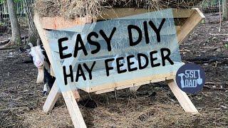 DIY 2X4 Hay Feeder