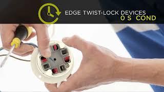 Hubbell Twist Lock EdgeConnect™ 30 sec loop