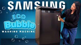 Samsung Ecobubble™ Washing Machine  Top Load Washing Machine Review in Tamil