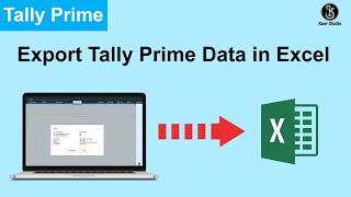 Export Tally Prime Data to Excel in Hindi | Export Balance Sheet & P&L from Tally Prime to Excel