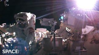 China's space station crew conducts spacewalk to install 'space debris protection devices'