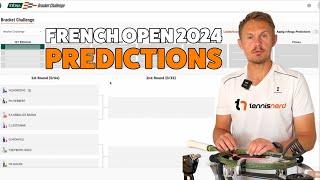 French Open 2024 Draw Predictions and Bracket Challenge