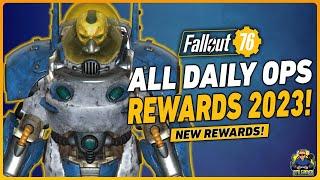 NEW REWARDS! | All Fallout 76 Daily Ops Rewards 2023