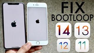 FIX BOOTLOOP On Any iPhone, iPad, iPod (iOS 14, iOS 13, iOS 12)