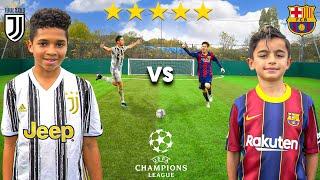 I Challenged KID RONALDO vs KID MESSI