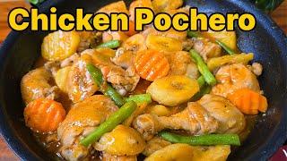 Chicken Pochero– Hearty Filipino Stew with Bananas and Vegetables