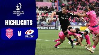 Instant Highlights - Stade Français Paris v Saracens Round 2 | Investec Champions Cup 2024/25