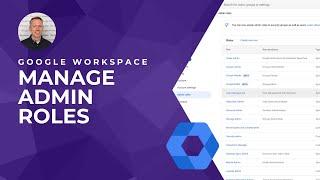 Google Admin Console: Admin Roles