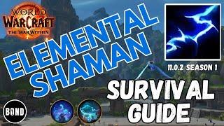 TWW 11.0.2 Elemental Shaman Survival Guide - The War Within - Talents/Rotation/Stats/Consum