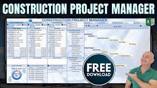 How To Create A Construction Project Manager FROM SCRATCH + FREE DOWNLOAD