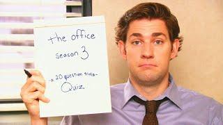 Season 3 of | THE OFFICE |  - TRIVIA - 20 Question Trivia Quiz  {ROAD TRIpVIA- ep:171]