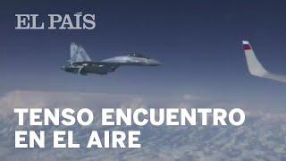 Tenso encuentro de un F-18 español con cazas rusos en el Báltico