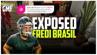 FREDI BRASIL SOFREU 7 TELA DENTRO DA PRÓPRIA CASA E FOI EXPOSTO AO VIVO NA CAPITAL CITY NO GTA RP