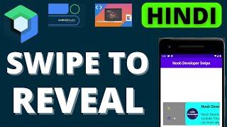 Swipe To Reveal in Android Jetpack Compose Kotlin Android Studio in Hindi